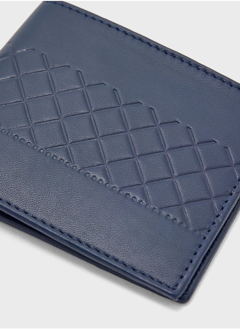 Robert Wood - Genuine Leather Bi-Fold Wallet - Image 1