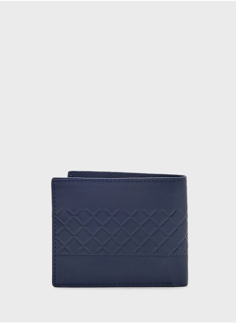 Robert Wood - Genuine Leather Bi-Fold Wallet - Image 1