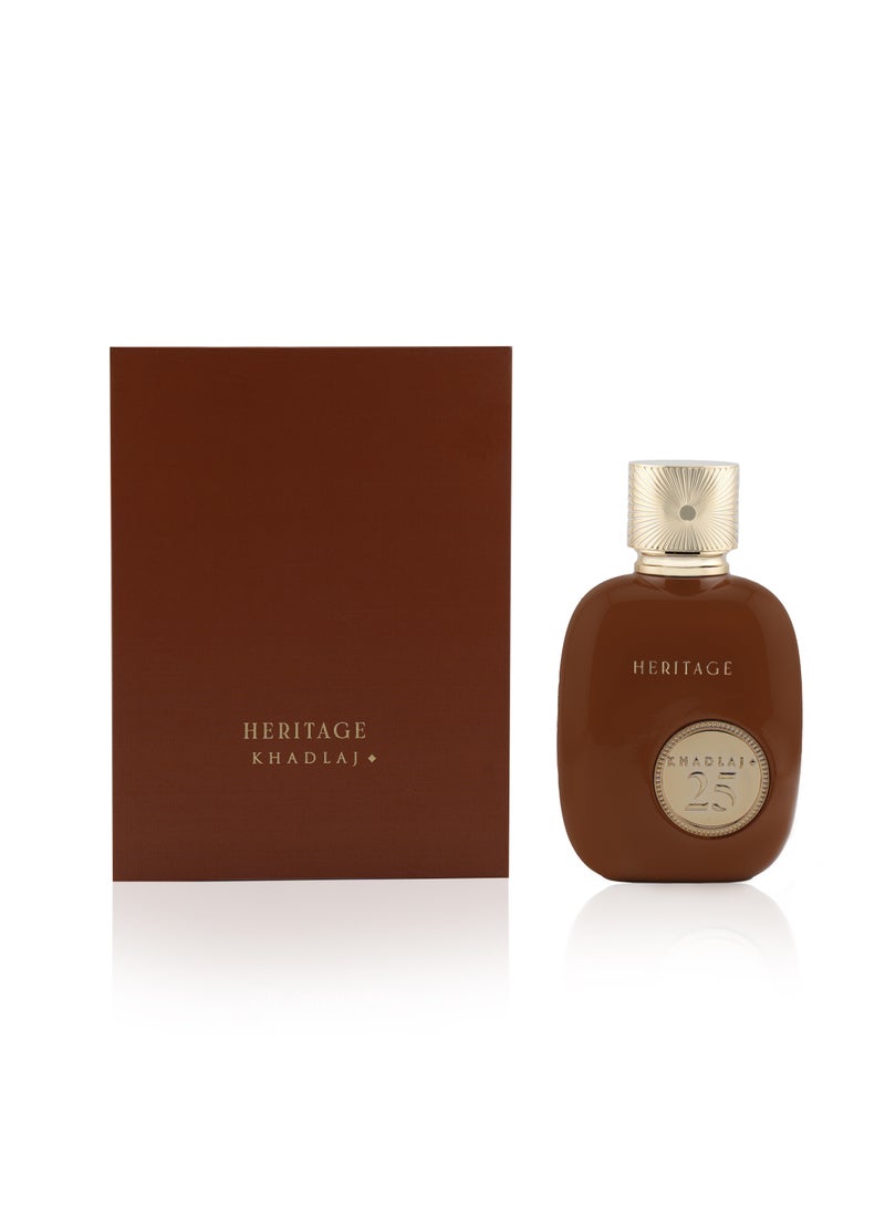 عطور خدلج خدلج 25 هيريتج 100 مل أو دي بارفان سبراي للرجال والنساء - Image 4