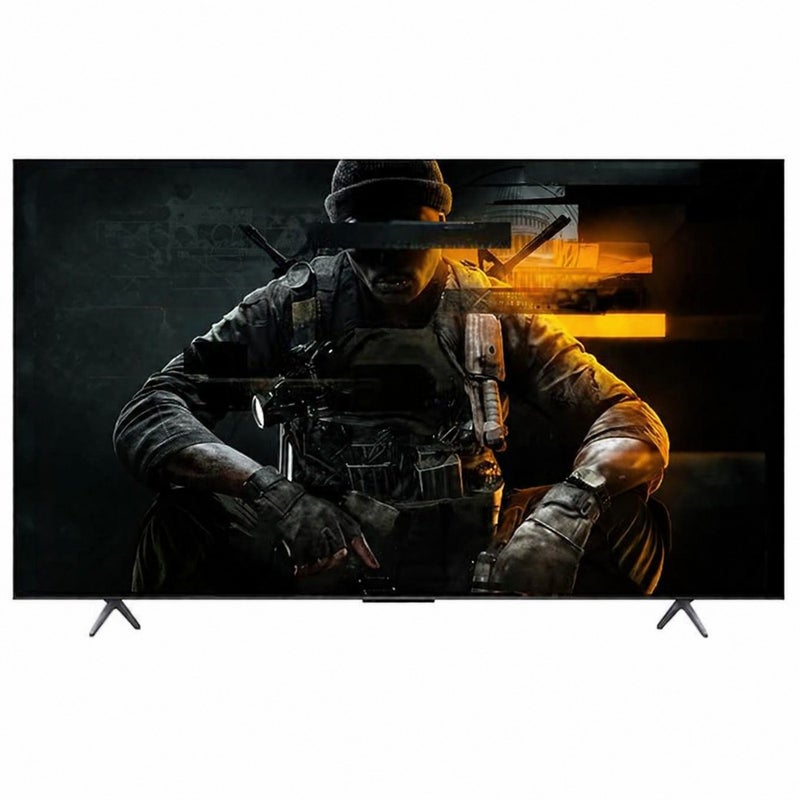 Smart TV for gaming and entertainment: 4K QLED with Quantum Crystal color, vibrant hues, 144Hz native refresh rate, HDR10+, Google TV, ONKYO 2.1 Hi-Fi, Dolby Atmos, DTS Virtual X, MEMC, Game Master - Image 1