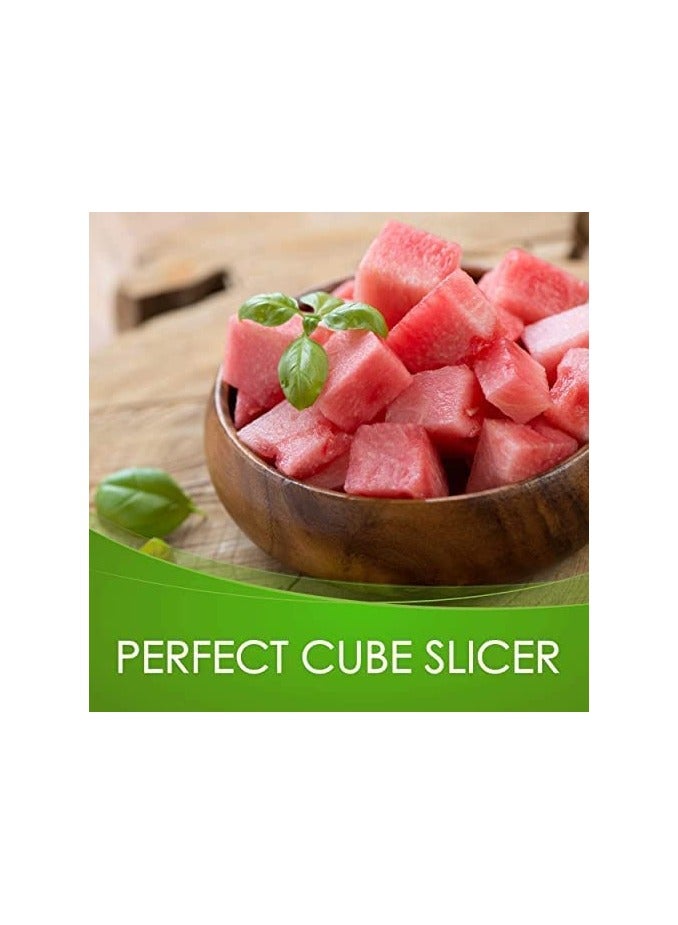 erorex watermelon slicer cutter stainless steel Melon Fruit Slicer, watermelon cubes slicer Fruit slicer Tool Kitchen Gadgets for cutting water melon - Image 4