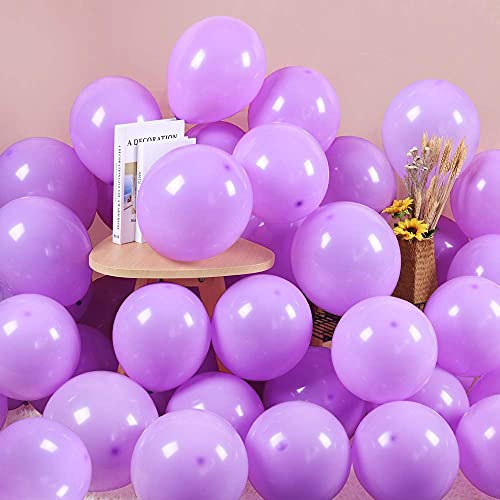 Balloonistics 10 Inch (Pack Of 50) Balloons for Birthday Decoration, Decoration for Weddings, Engagement, Baby Shower, 1st Birthday, Anniversary Party, Birthday Party supplies (Lavender) - Image 1