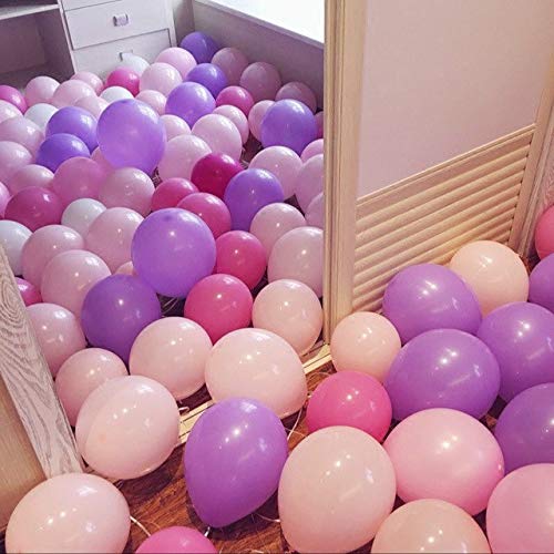 Balloonistics 10 Inch (Pack Of 50) Balloons for Birthday Decoration, Decoration for Weddings, Engagement, Baby Shower, 1st Birthday, Anniversary Party, Birthday Party supplies (Lavender) - Image 2