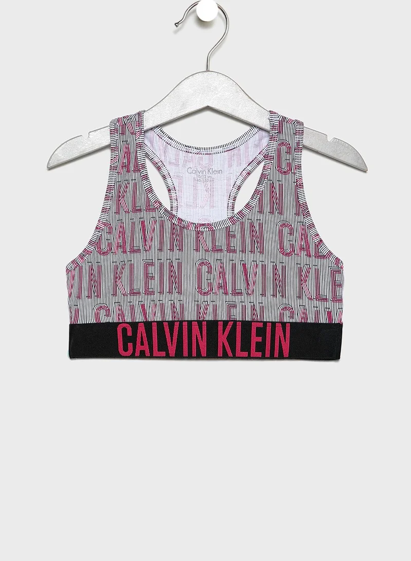 CALVIN KLEIN Teen 2 Pack Sports Bra