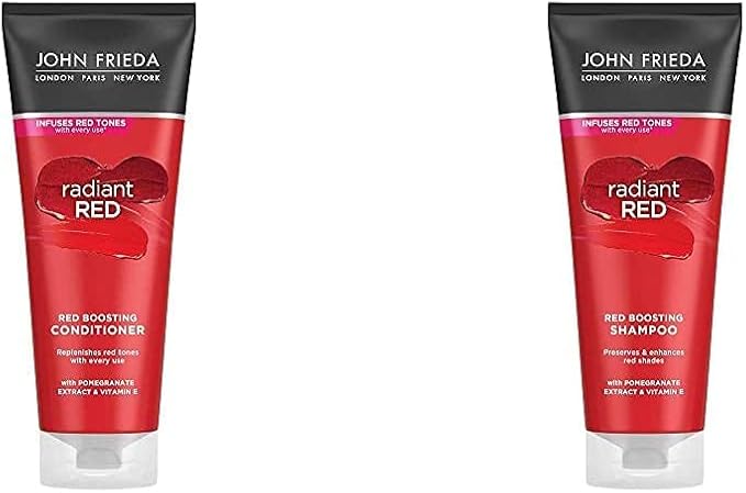 John Frieda شامبو جون فريدا راديانت ريد بوستينغ 250 مل لشعر أحمر - Image 1