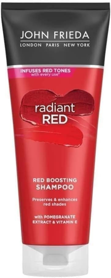 John Frieda شامبو جون فريدا راديانت ريد بوستينغ 250 مل لشعر أحمر - Image 5