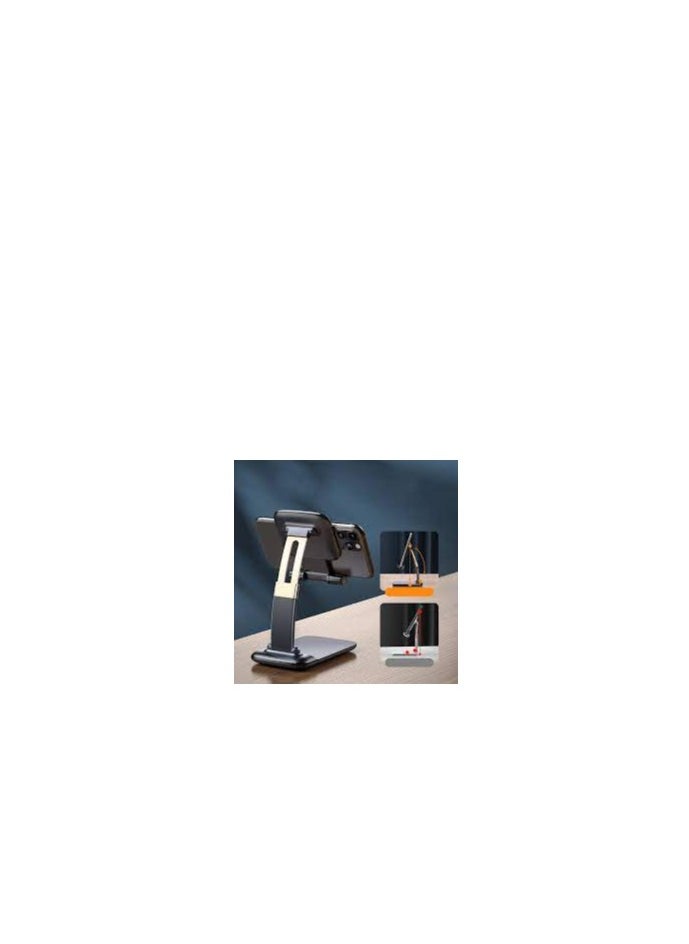 Generic - Desk Phone Holder, Foldable Hight Adjustable Phone Stand, Small And Flexible Compatible with Any Smartphones-L-311‏ - Image 1