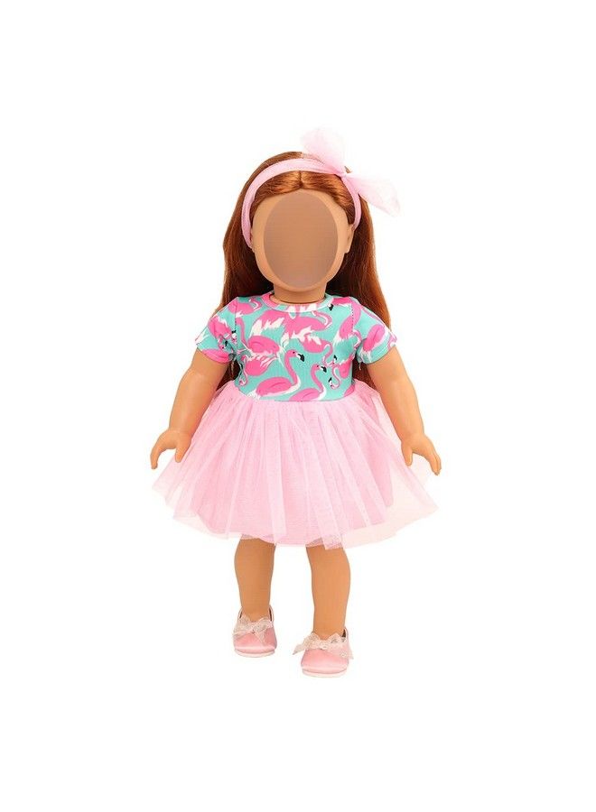 Barwa Doll Clothes And Accessories For 18 Inch Girl Dolls Mermaid Casual Tutu Dress Outfits Swimsuit Underwear… (C: Tutu Dress)  - Image 2