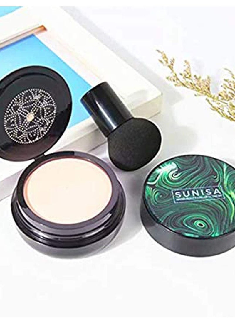 Sunisa Beauty Air Cushion Mushroom BB & CC Cream Foundation Waterproof Sunisa - Image 2