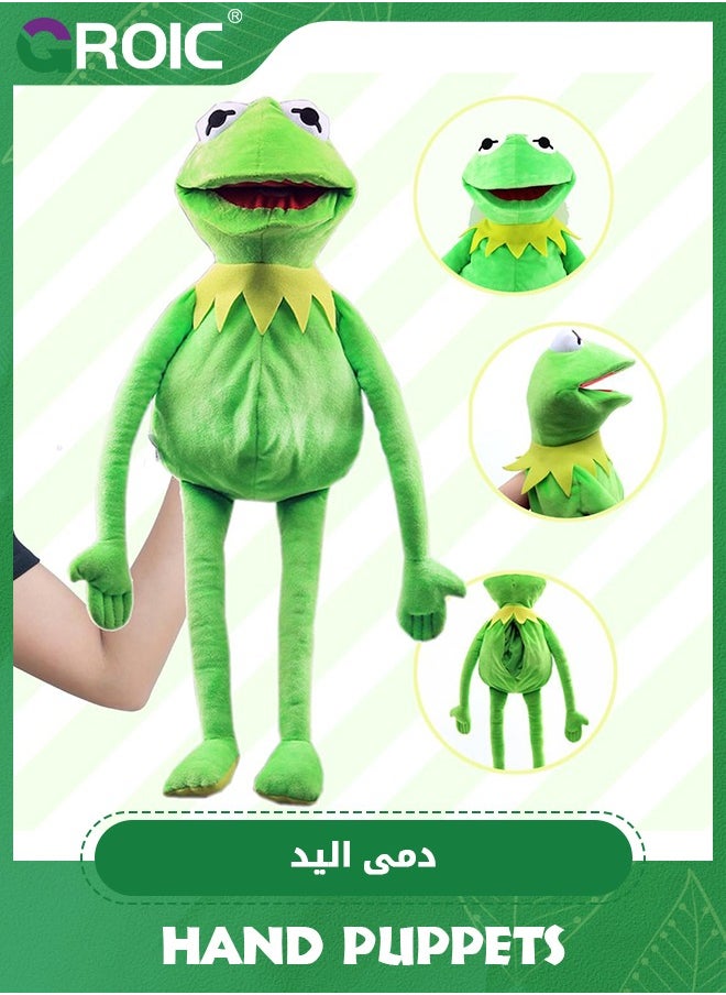 GROIC 60cm Frog Hand Puppet,Frog Puppet,Soft Puppet Plush Muppet,Soft Toy,Puppet Movie Show Soft Stuffed Plush Toy  - Image 4