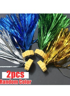 NIBEMINENT 2pcs Random Color Jegi chagi Game Set, Korean Traditional Game gonggi Shuttlecock, Hackysack Sports Equipment - Perfect for Adult Party Games and Festive Activities to Add Fun - Essential for Outdoor Games and Leisure Activities, No Electricity Required  - Image 1