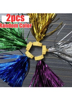 NIBEMINENT 2pcs Random Color Jegi chagi Game Set, Korean Traditional Game gonggi Shuttlecock, Hackysack Sports Equipment - Perfect for Adult Party Games and Festive Activities to Add Fun - Essential for Outdoor Games and Leisure Activities, No Electricity Required  - Image 2