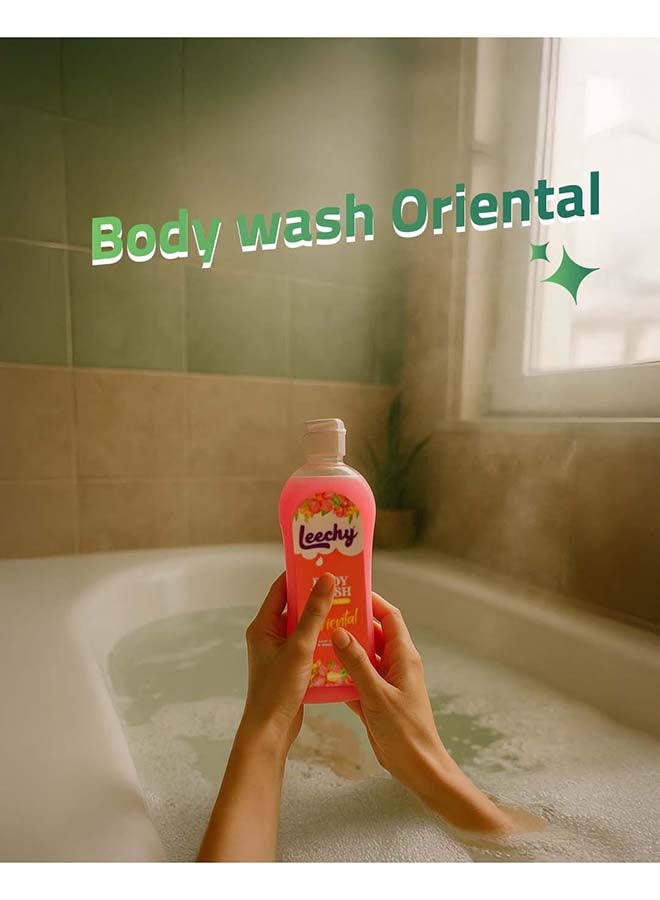 Leechy Body Wash Oriental 500ML - Image 3