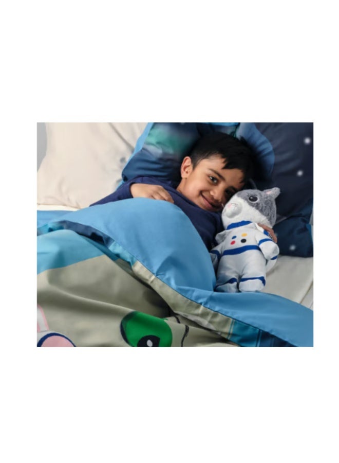 Soft toy with astronaut suit, cat, 28 cm - Image 3
