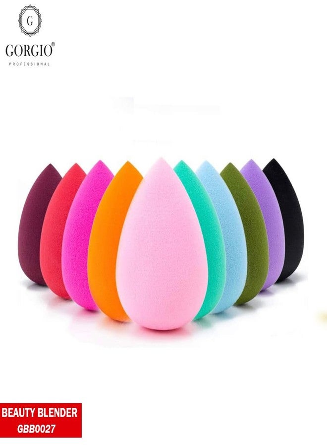 Gorgio Professional Water Drop Makeup Sponge Applicator for Foundation, Concealer, Cream & Powder Blending, Soft Beauty Puff (Color/Shape May Vary) - Image 2