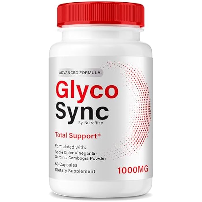 NutraRize Glyco Sync Pills, Official GlycoSync Glyco Optimizer Formula, All-Natural Ingredients to Support Stable Levels, Balance & Overall Health, Premium Glyco Sync Pastillas Review (60 Capsules) - Image 1
