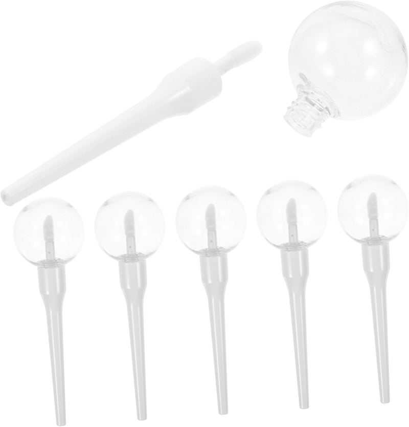 6pcs Lip Gloss Tubes Empty Lollipop Shape Lip Gloss Bottles Refillable Containers Bulk - Image 1