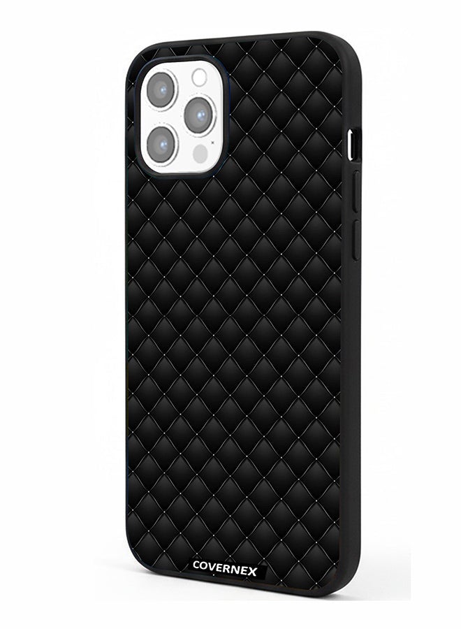 Covernex Apple iPhone 12 Pro Max Protective Case Cover Printed Featuring A 3D Effect Diamond Pattern - Image 1