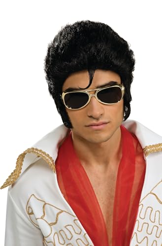 Rubies Elvis Presley: Elvis Presley Wig for Adults by Rubies, Men's No Size - Image 1