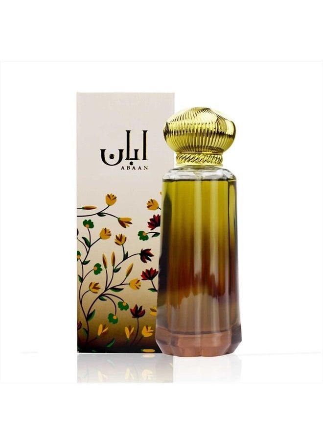 AHMED - ABAAN EDP 100mL Fruity Woody White Chocolate Unisex Eau de Parfume for Men and Women with Gourmand Oriental Fragrance and Musk Accords by Al Maghribi Arabian Oud - Image 1