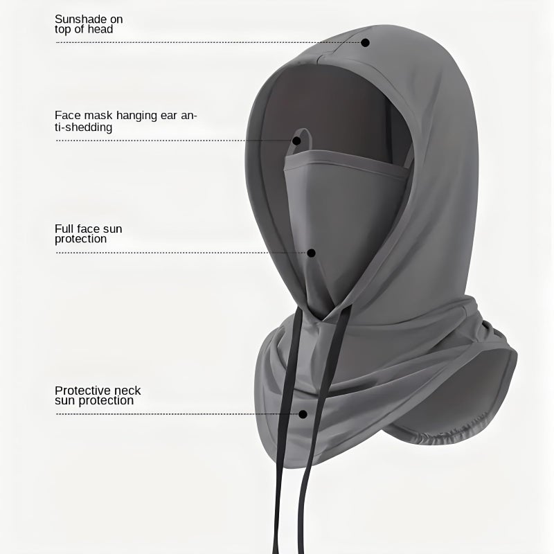 Cmonie 3 Pack Summer Balaclava Sun Uv Protection Hood Breathable Full Head Mask Face Cover For Men Women Motorcycle Cycling Fishing (Multi) - Image 2