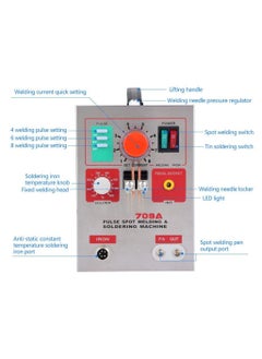 SUNKKO SUNKKO 709A Pulse Spot Welder Machine 3.2KW with Soldering Iron  - Image 3