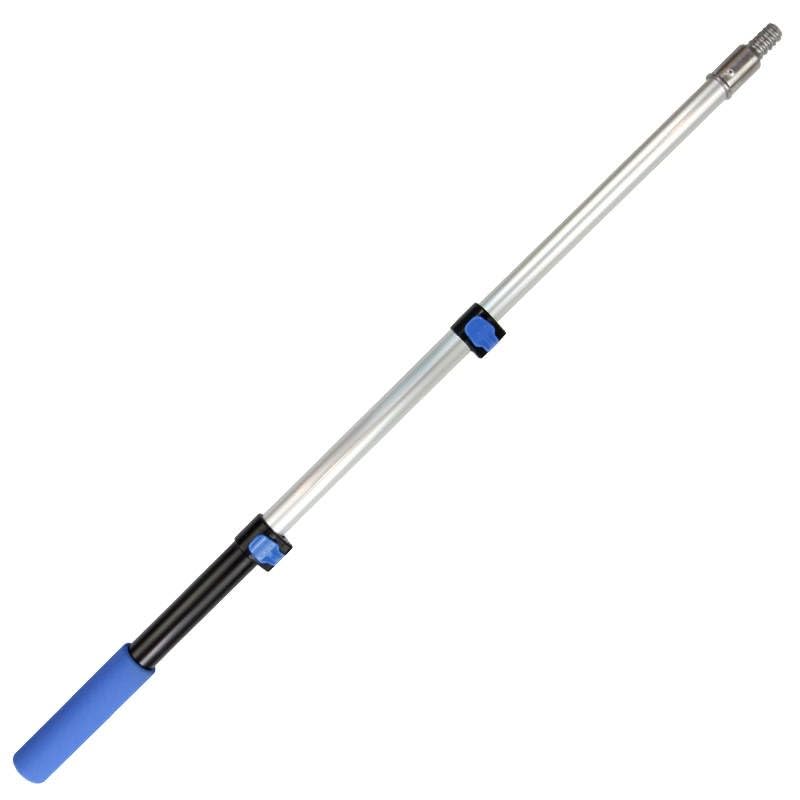 Craftec 1.5 to 3 FT Aluminum Telescoping Pole with Quick-Flip Clamps, Paint Roller Pole, Multi-Purpose Pole, Duster Pole, Twist-On Metal Tip for Squeegee, Extendable Painters Pole (3 Feet) - Image 3