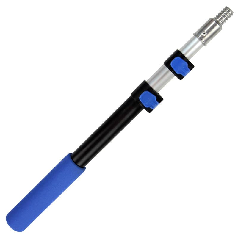 Craftec 1.5 to 3 FT Aluminum Telescoping Pole with Quick-Flip Clamps, Paint Roller Pole, Multi-Purpose Pole, Duster Pole, Twist-On Metal Tip for Squeegee, Extendable Painters Pole (3 Feet) - Image 1
