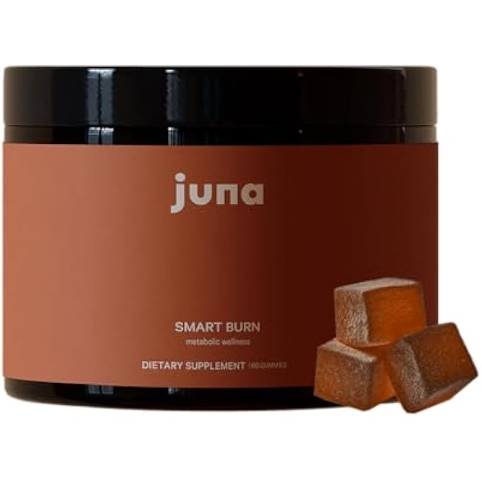 Juna Smart Burn Metabolism Gummies — Stimulant-Free Supplement Supports with Converting Fat into Fuel and Boosting Calorie Burn (60 Count) Tropical Citrus Flavor - Image 1