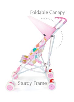 Bumble & Bird Portable Compact Baby Travel Buggy Stroller - Pink  - Image 3
