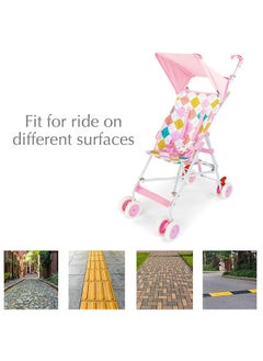 Bumble & Bird Portable Compact Baby Travel Buggy Stroller - Pink  - Image 4