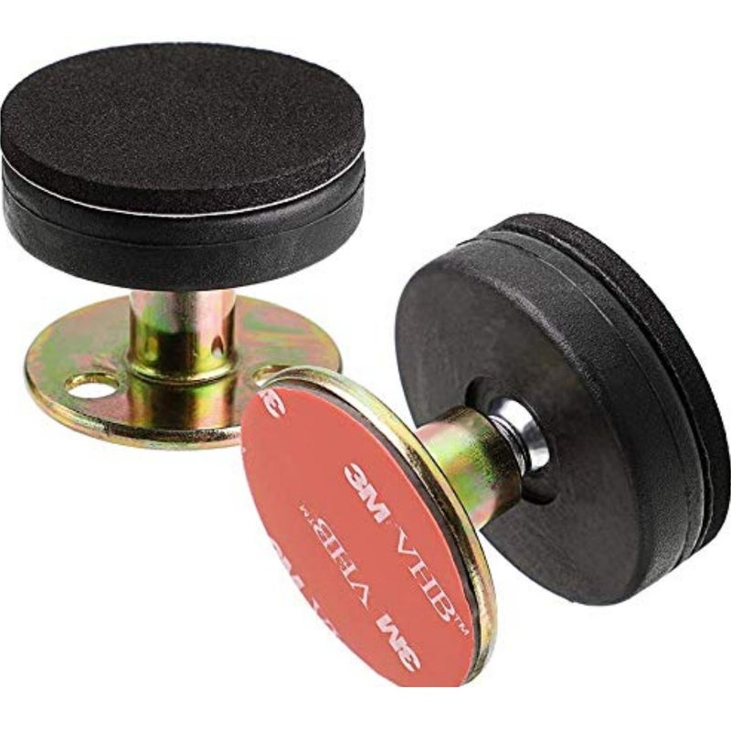 ACE Anti-Skid Grippers – 2-1/2 Inch Screw-On Round Pads for Hardwood Floors (4 Pieces) - Image 3