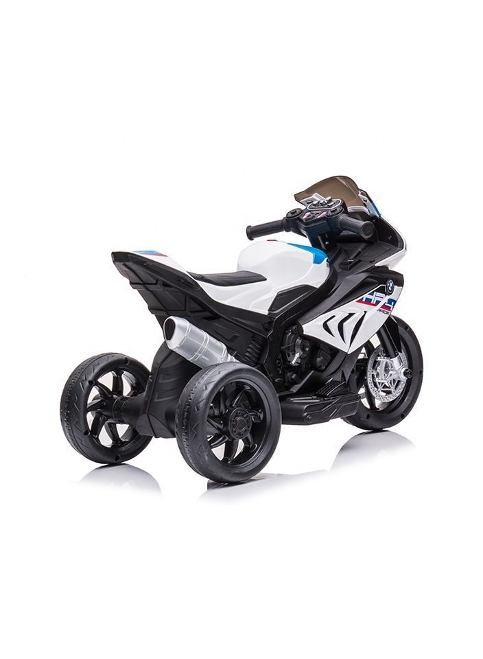 BMW Kids Powered Riding Motorbike 6V White - Image 3