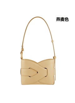 Polene Nodde Braided Vintage Twist Shoulder Bucket Bag Oatmeal color ※ready stock※