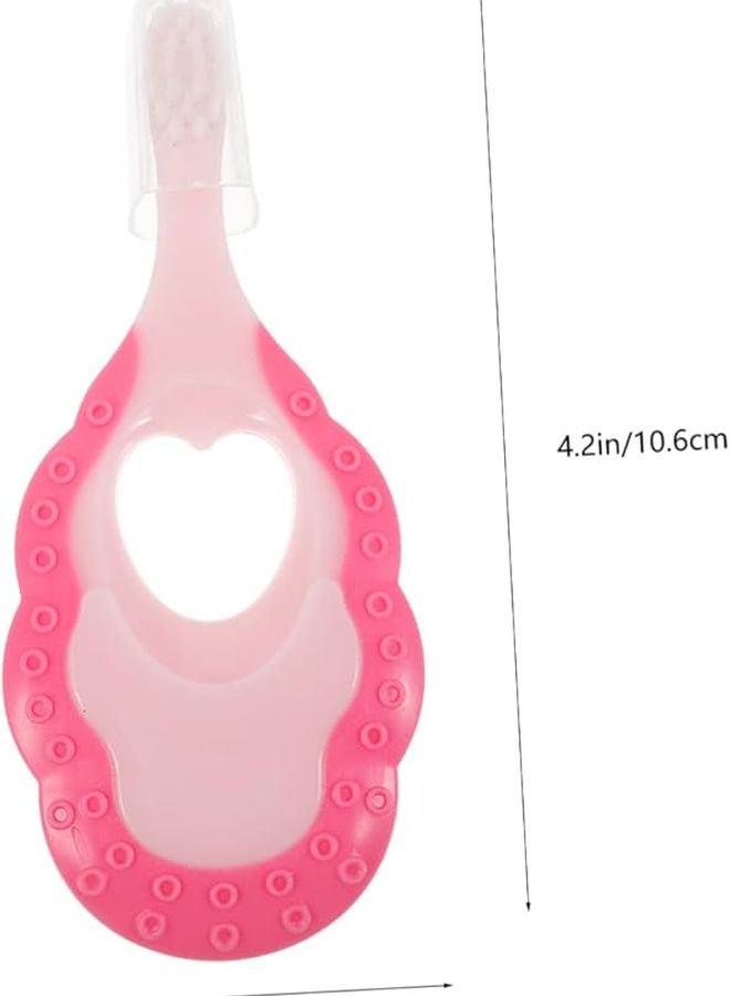 2 حزمة فرشاة أسنان ناعمة الشعيرات للأطفال، تصميم يدوي لطيف لعادات فموية صحية - Image 3