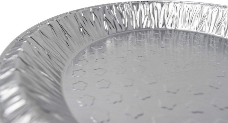 Fig & Leaf (60 Pack) Premium 9-Inch Pie Pans l Disposable Aluminum Foil l Heavy-Duty l Tin Plates for Tart Quiche Pies - Image 5