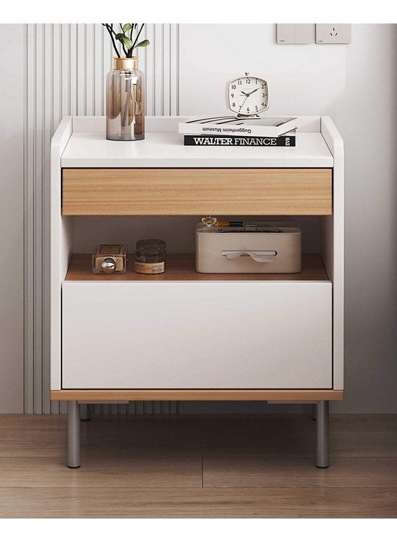 Stubborn Large-capacity MDF Engineering Board Storage Home Bedside Coffee Table And Nightstand With Drawer - Image 2