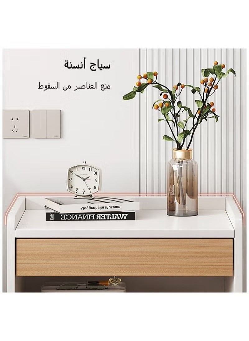 Stubborn - Large-capacity MDF Engineering Board Storage Home Bedside Coffee Table And Nightstand With Drawer - Image 1