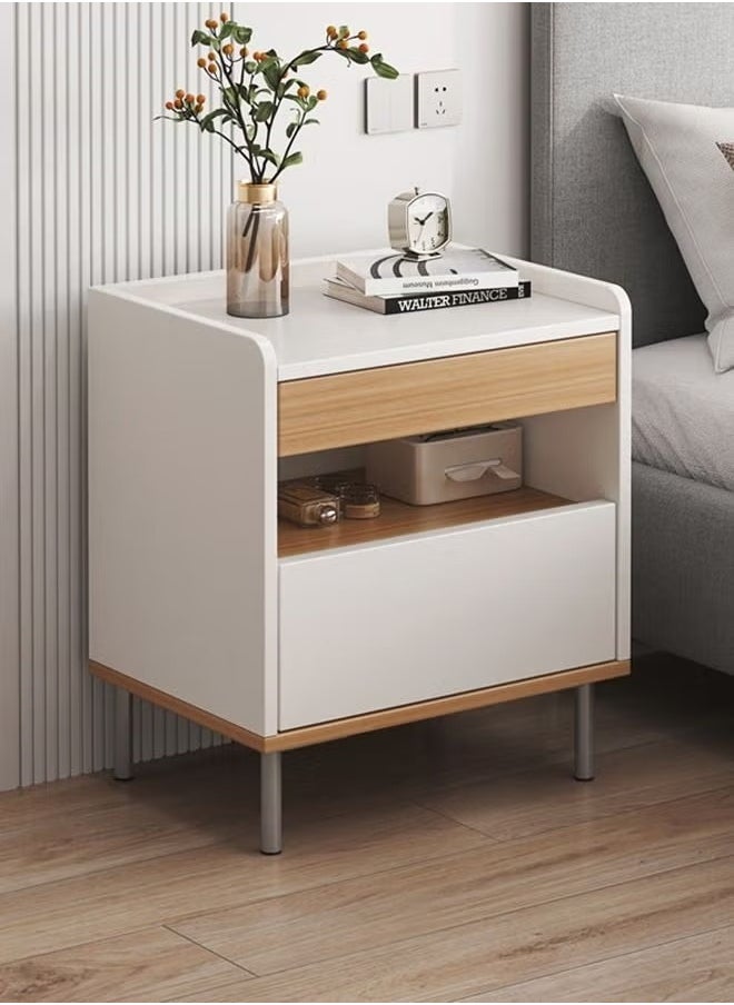 Stubborn - Large-capacity MDF Engineering Board Storage Home Bedside Coffee Table And Nightstand With Drawer - Image 1