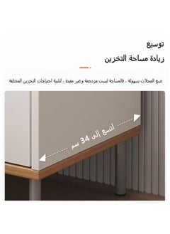 عنيد لوحة هندسية MDF ذات سعة كبيرة لتخزين طاولة القهوة بجانب السرير ومنضدة مع درج  - Image 5