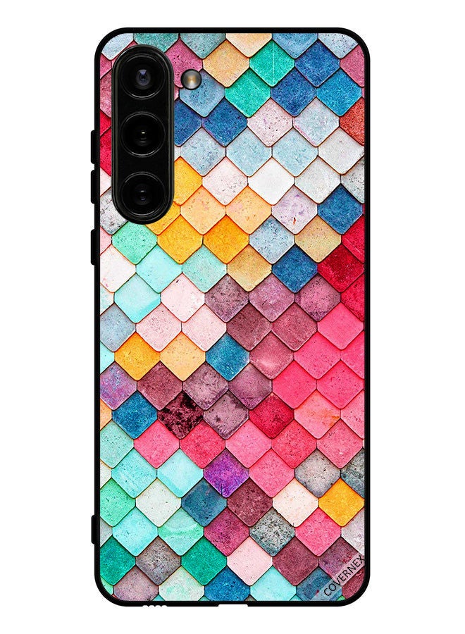 Covernex Protective Case Cover For Samsung Galaxy S23 Diamond Square Shape Pattern - Image 1