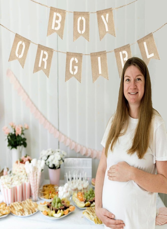 TMTECHJS 15 PCS Burlap Banner DIY Kit With 27 PCS Letter Stencil Banner Burlap Painting For Party Decorations Swallowtail Flags For Birthday - Image 4