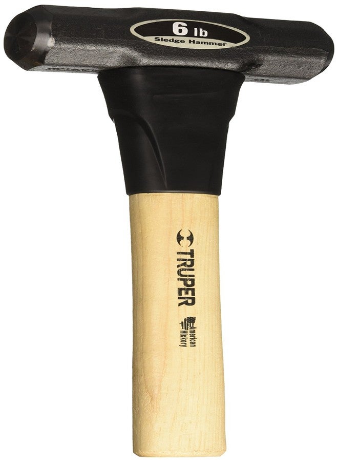Truper 33186 6-Pound Sledge Hammer, Hickory Handle, 16-Inch - Image 1
