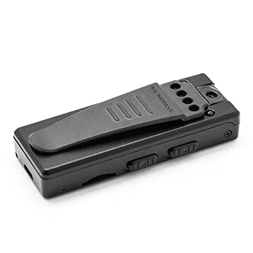 RENMAX 2MP HD 1080P Mini Pocket Camera Recorder IR Night Vision Rechargeable Plastic Black 1 Pc - Image 1