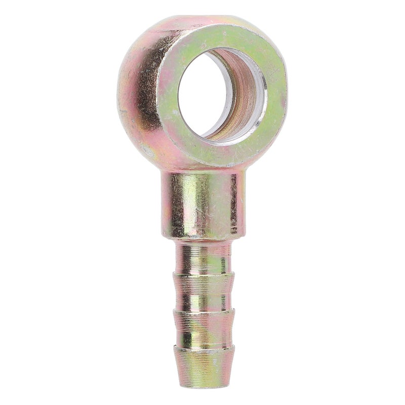 Banjo Fitting 7/16In Stainless Steel - Leak Proof Connection High Pressure Fitting for Hydraulic Fluid Systems, Harsh Environments - Image 1