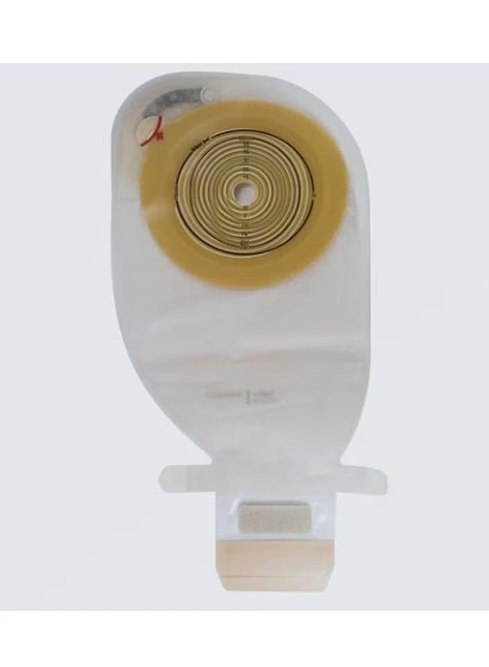 كولوبلاست أكياس مع قاعدة كولستومي 13860 قطعة واحدة مفتوحة شفافة مقاس Coloplast One - Image 2