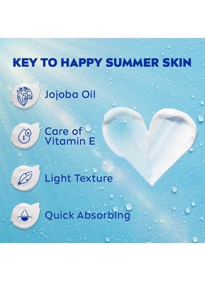 NIVEA Soft Light Moisturizer 300ml + 100 ml | For Face, Hand & Body, Instant Hydration | Non-Greasy Cream | With Vitamin E & Jojoba Oil | All Skin Types