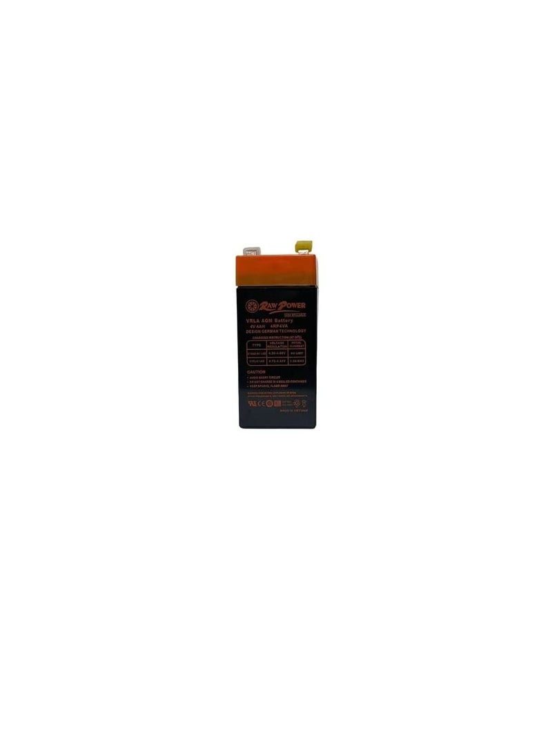 Raw Power RawPower VRLA AGM Non Spillable Battery Made in Vietnam (4V 4AH) - Image 2