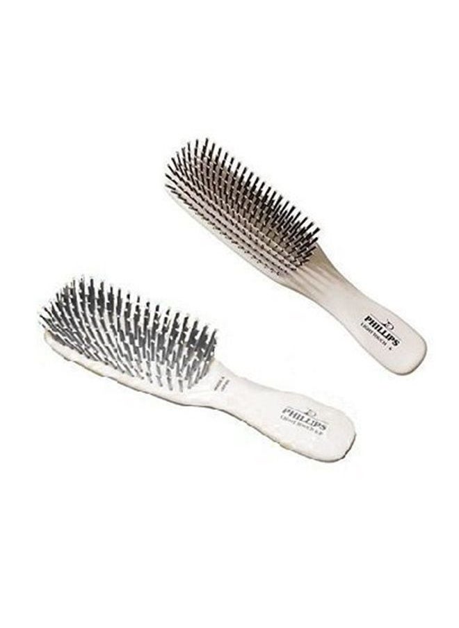 Phillips Brush - Light Touch 6 Hair Brush and Phillips Brush Light Touch 6 Purse sized combo pack by Phillips Brush - Image 1