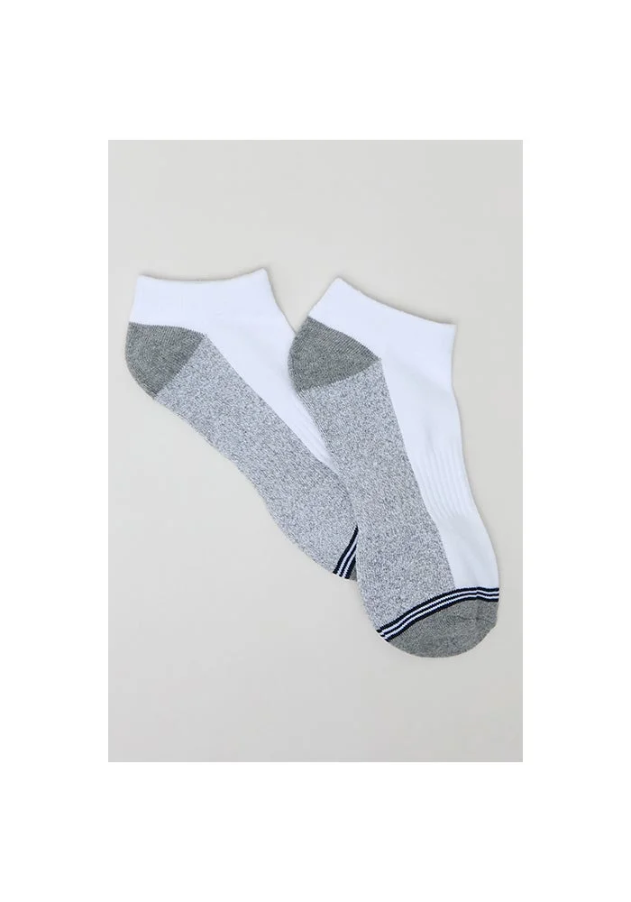 أر أند بي 3 Pack Color Block Ankle Socks
